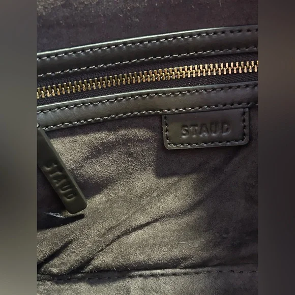 NWT STAUD Harlow Mahogany Suede - Picture 8 of 8